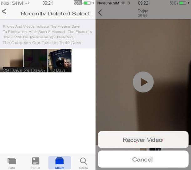 Cómo recuperar videos borrados de iPhone